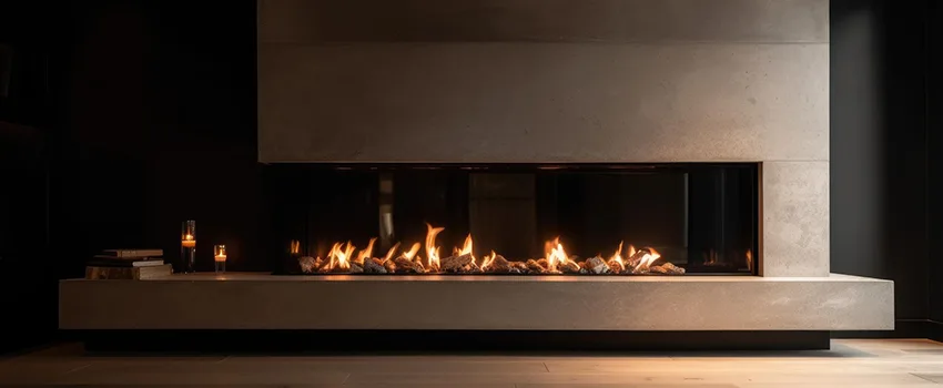 Gas Fireplace Ember Bed Design Services in Richmond, California